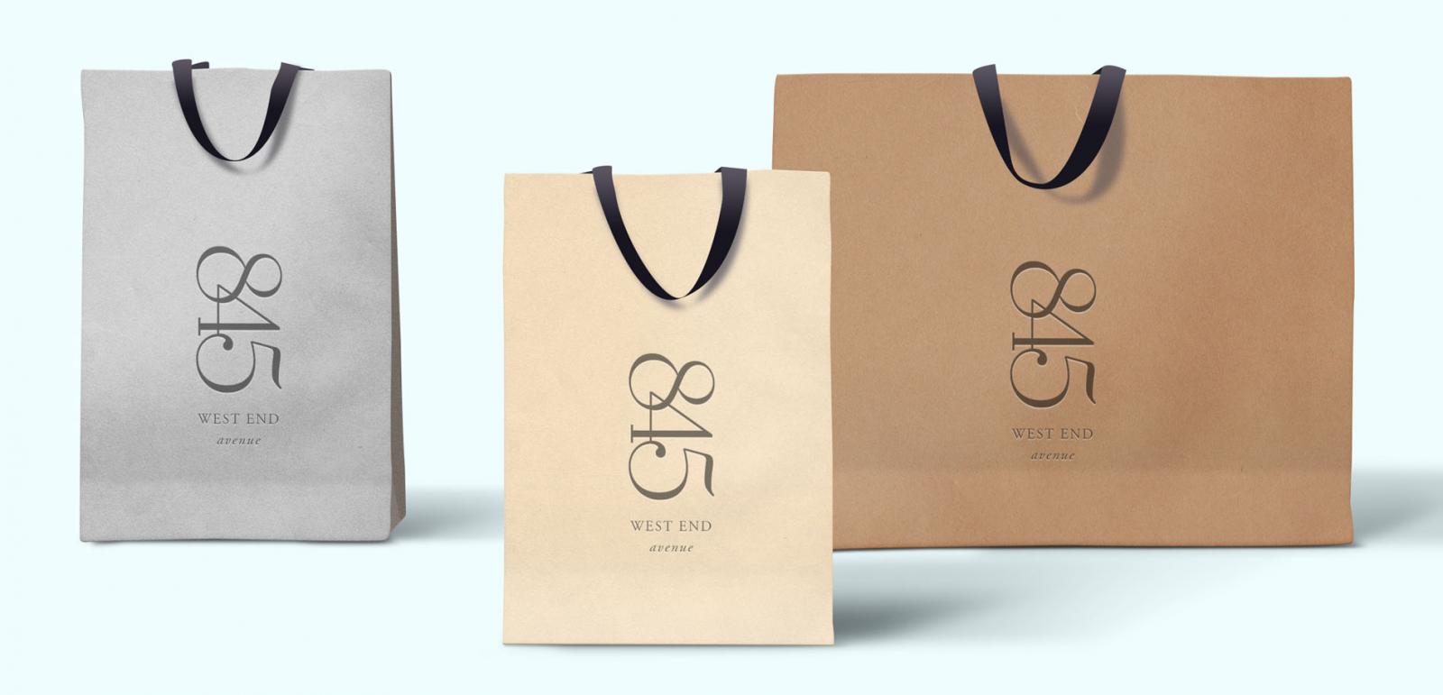 Custom retail paper online bags